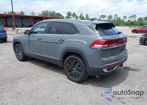 2024 Volkswagen Atlas Cross Sport 2.0T Se W/Technology from USA, damaged, VIN 1V2JE2CA3RC249098